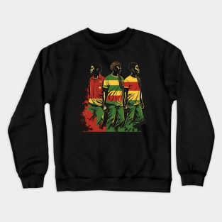 Juneteenth Afrocentric Celebration Crewneck Sweatshirt